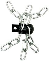 Pro-Graad FlowFixer T-216-S 2" Chain Knocker Drain Cleaning Head Slotted Connector | Heavy Scale Removal | Fits 3/8”, 1/2" or 9/16” Cables, Commercial