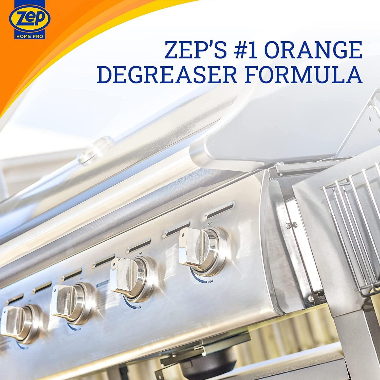 Zep Home Pro Orange Plus Kitchen Degreaser - 24 Fl. Oz. - R49506 - Pro Trusted Cleaning Power: Now in Refreshing Scents and Family Friendly Formulas
