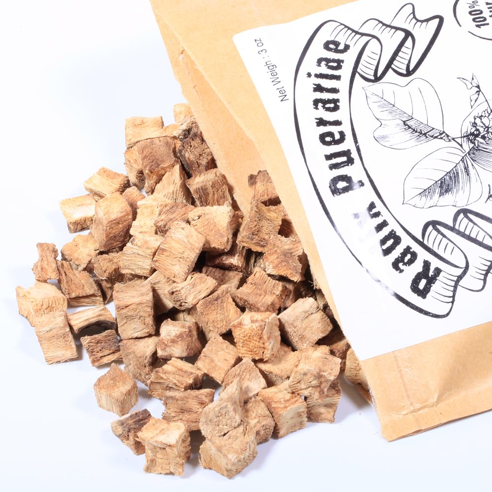 EidolonGreen Kudzu Root (Pueraria lobata/Radix Puerariae/Ge Gen/??) - 88g (3oz) Dried Root - Pure Natural Herb
