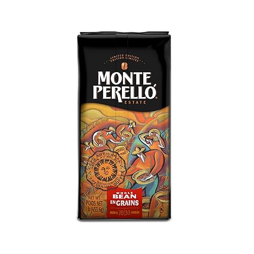 Monte Perelló, 16 oz Bag, Whole Bean Coffee, Medium Roast - Product from the Dominican Republic (Pack of 1)