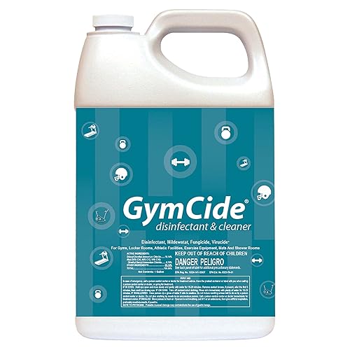 Jani-Source GymCide Disinfectant 1 Step Sports Equipment Concentrated Cleaner Deodorizer, Kills 99.9% of Germs and Eliminates Odors (Each)…