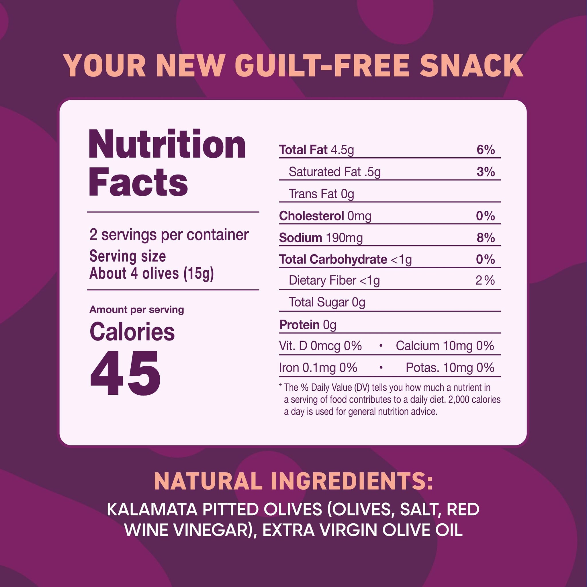 Freestyle Snacks Olive Snack Packs - 24 Pack Variety - Original Green, Hot & Spicy, Lemon Garlic, and Kalamata - Grown in Greece, All Natural