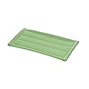 Unger Commercial Microfiber Cleaning Pad, 11" x 6", Green - Streak-Free Glass and Mirror Cleaning Pad for Indoor Use PHL20