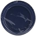 Creative Converting Touch of Color 24 Count Paper Lunch Plates, Navy