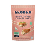 Laoban Dumplings?Ginger Chicken Frozen Dumplings?Free-Range Chicken, Scallions, Ginger, Garlic?Made From Scratch with Best Ingredients?Frozen Meals