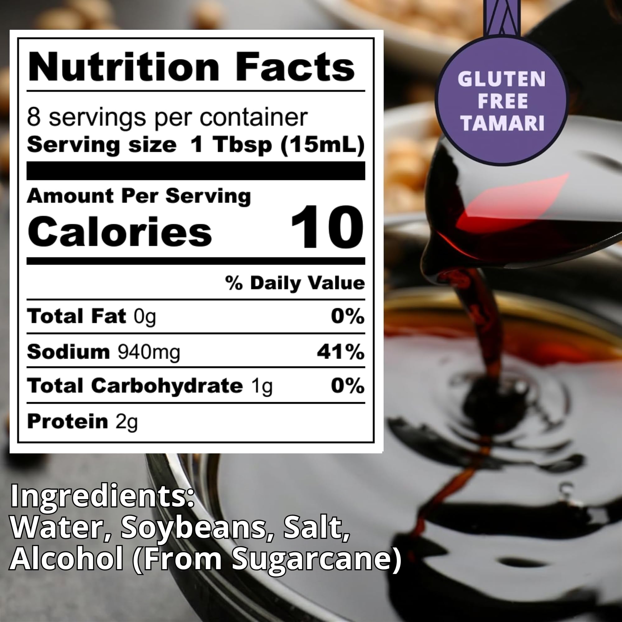 Kioke Reserve Tamari Soy Sauce | Small Batch Cedar Barrel Aged in Japan | Gluten-Free, All-Natural & Non-GMO | Authentic Japanese Tamari Sauce