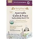 DelighTeas Tulsi Holy Basil Tea | Eco-Conscious Pyramid Tea Bags | Ayurvedic Tulsi, Ashwagandha Adaptogen Blend | USDA Organic, Caffeine Free, Kosher