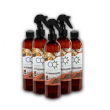 Natural Pumpkin Spice Bathroom Cleaner (Pack of 6, 8 fl. oz each, 48 fl. oz total) - Fast Acting, All Purpose Spray for Toilet, Shower, Tile, & Sink