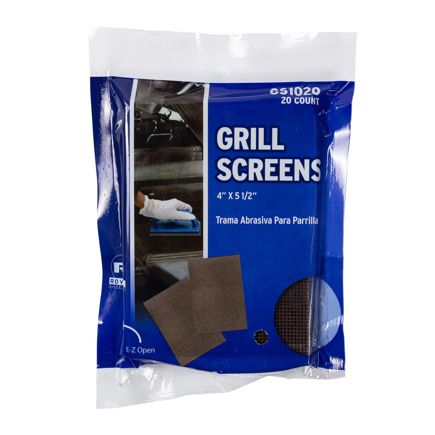 Royal Griddle and Grill Cleaning Screens, Package of 20
