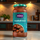 Al'Fez Moroccan Style Meatball Sauce - 15.8oz (Pack of 3) - Mildly Spiced Tomato-Based Cooking Sauce - Gluten Free & Vegetarian - Inspired by Moroccan