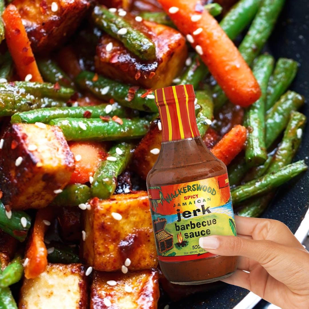 Walkerswood Spicy Jamaican Jerk Barbecue Sauce, 17 fl oz
