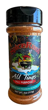 Jamaican All Purpose Seasoning - 4 oz | Island Spice All Purpose Blend | Authentic Spice Jamaica Reggae Style Seasoning Mix | Premium Herbs & Spices