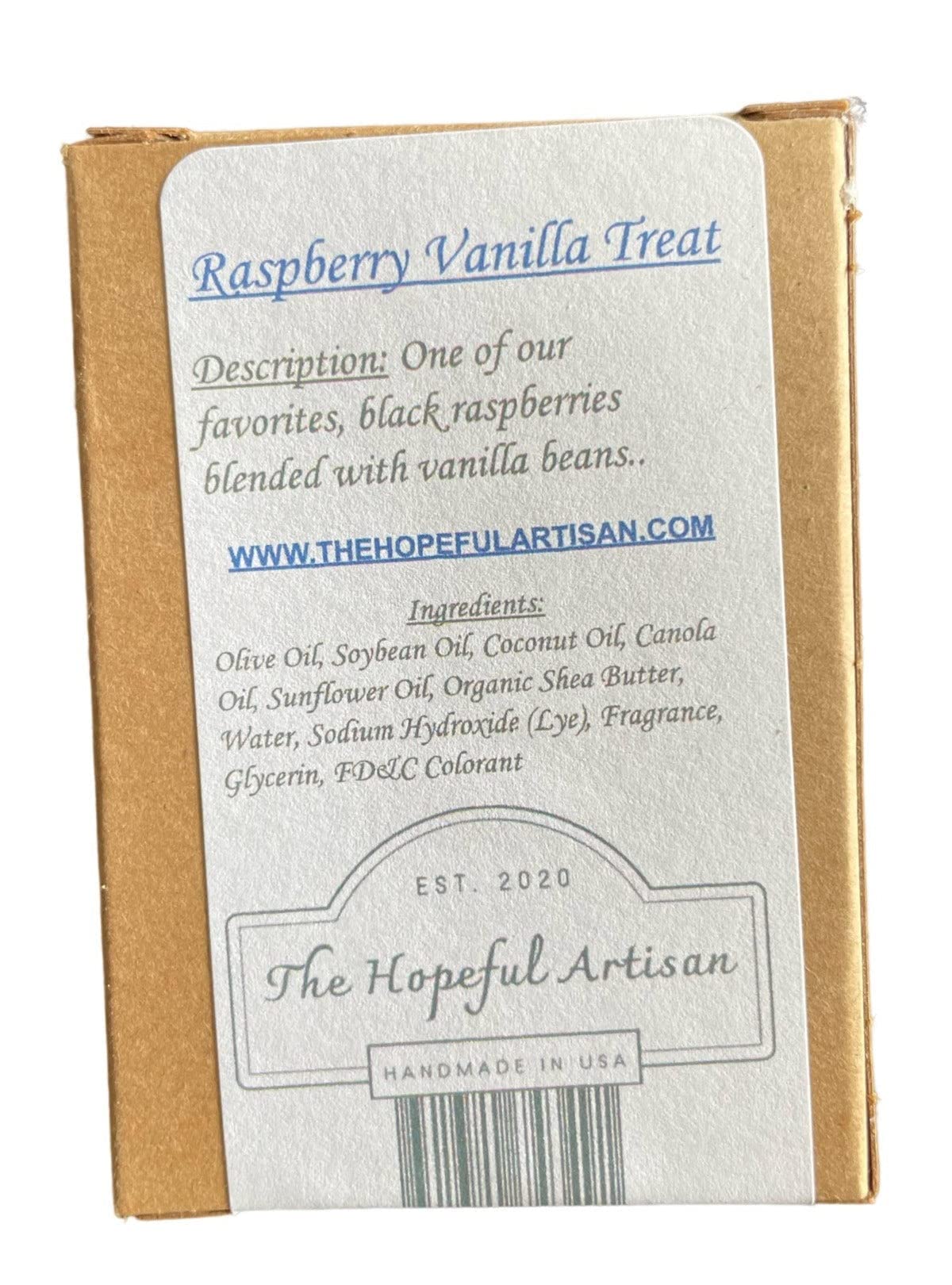 Raspberry Vanilla Treat