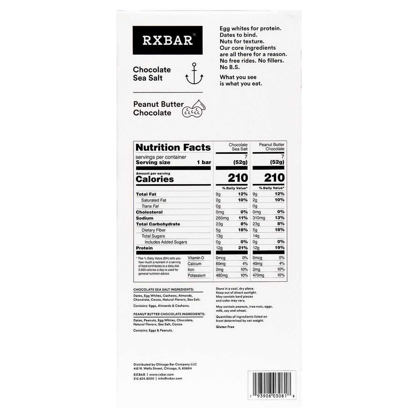 RXBAR Variety Pack (14 Pack)