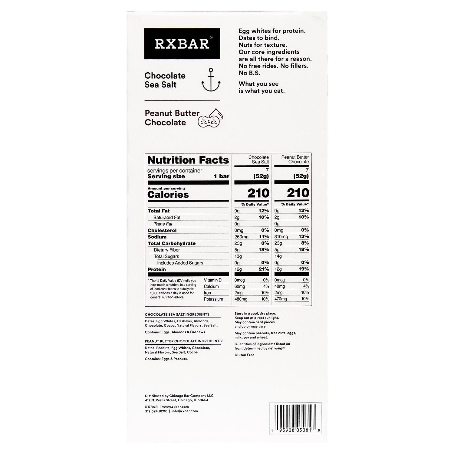 RXBAR Variety Pack (14 Pack)