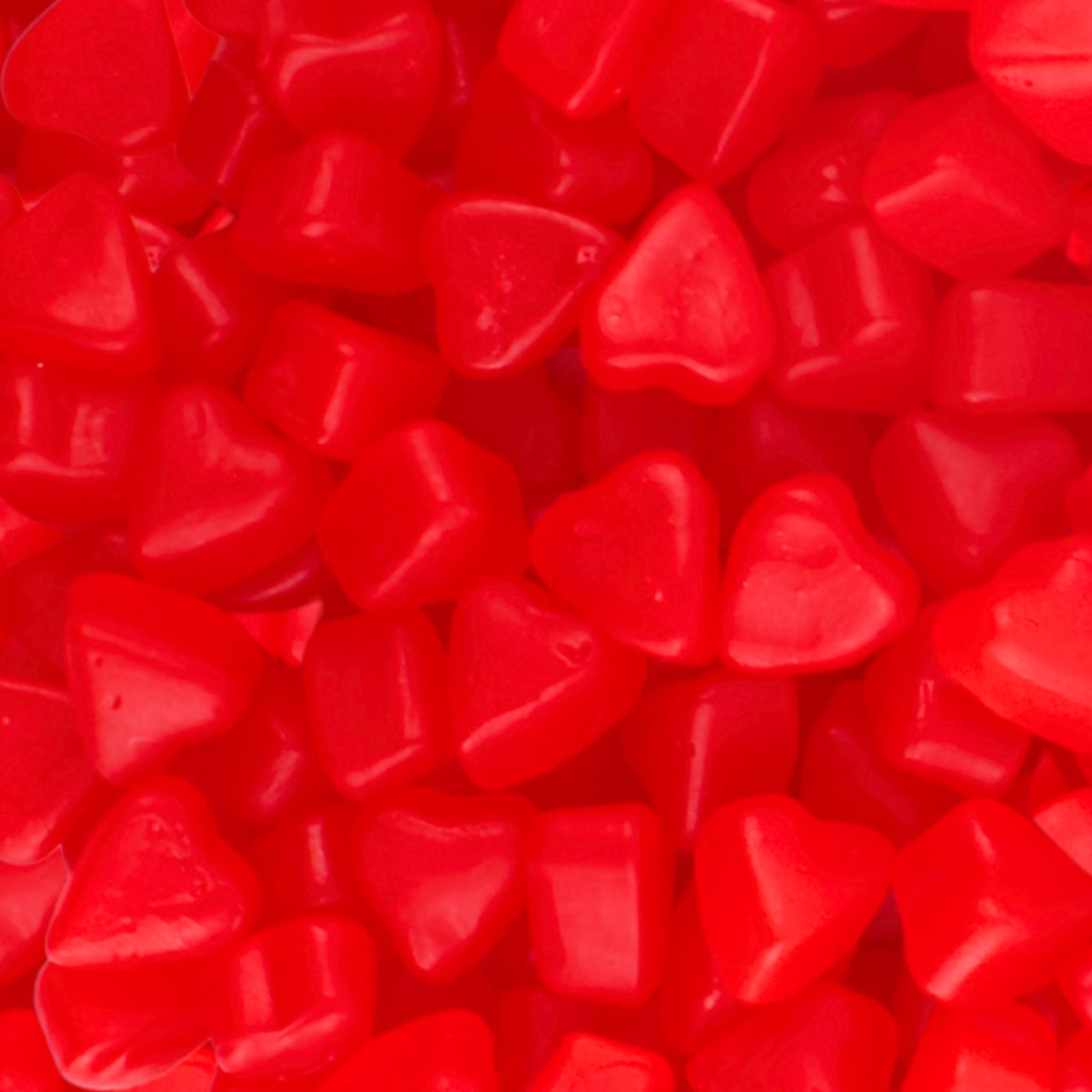 Cherry JuJu Valentines Heart Candy - Gummy Hearts - Sweet Heart Cherry Shaped Ju Ju Bee Candies, Valentines Candy Hearts (1 Pound)