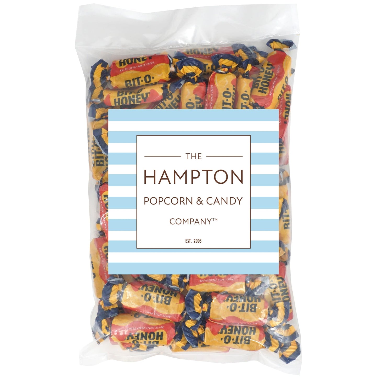 Honey Candy, 1 Pound Bag, Individually Wrapped Candy, Honey Taffy