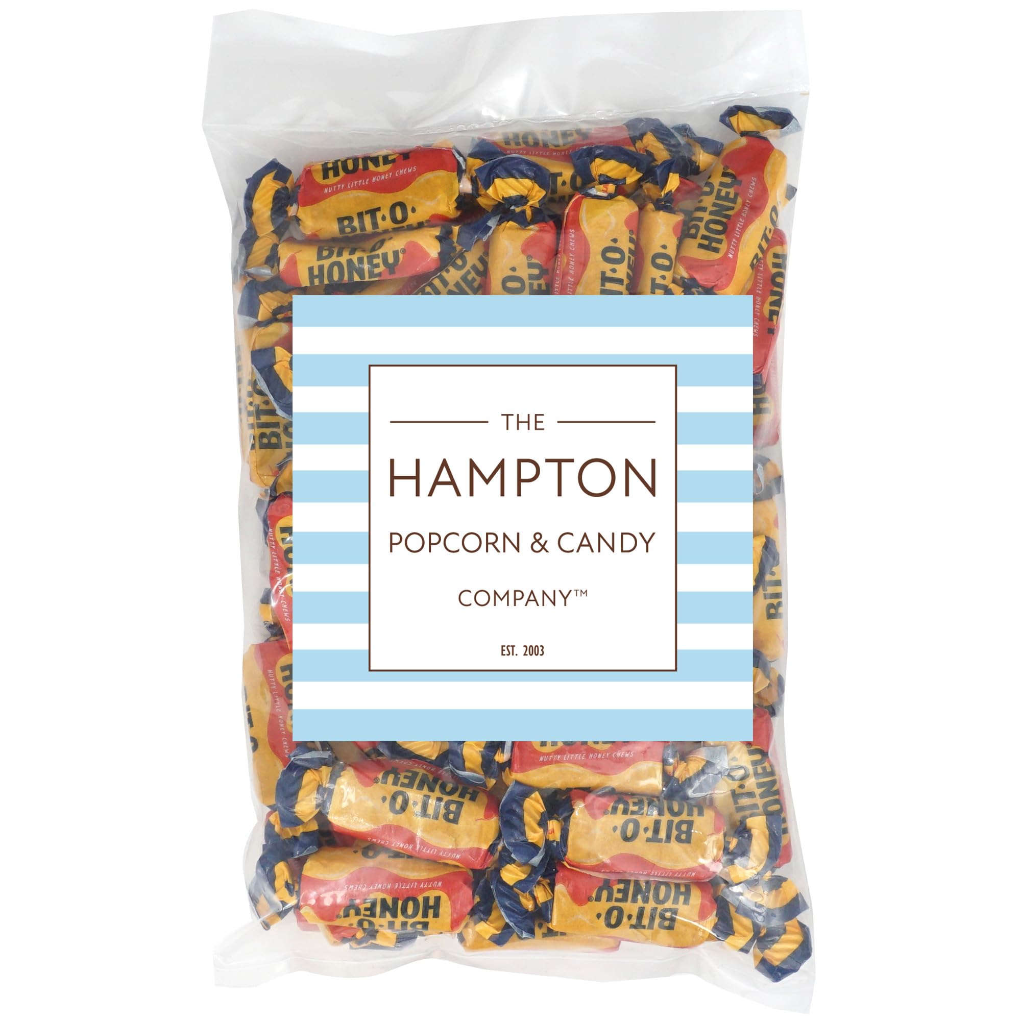 Honey Candy, 1 Pound Bag, Individually Wrapped Candy, Honey Taffy