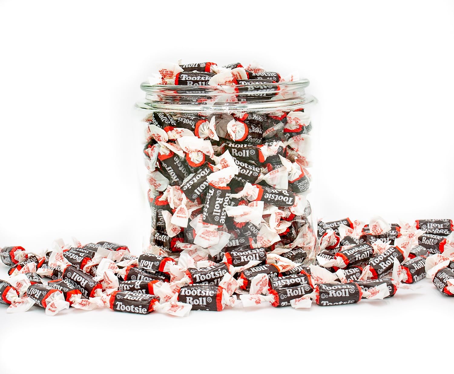 Tootsie Rolls MIDGEES Taffy Candy 1 lb - Bulk Bag, Individually Wrapped, Gluten Free, Chewy, Approx. 69 pieces