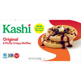 Kashi Frozen Waffles, Vegan and Gluten Free, Frozen Breakfast for Kids, Original, 10.1oz Box (8 Waffles)