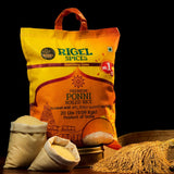 Rigel Spices Premium Ponni Boiled Rice - Aged | Authentic South Indian Parboiled Rice for Fluffy & Nutritious Meals | Ideal for Daily Cooking and Special Recipes (1.81 KG)