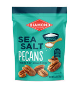 Diamond of California Sea Salt Pecans Made for Snacking, 3.25 oz.