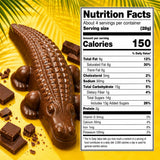 Milk Chocolate Alligator Candy Florida Souvenir Novelty Gift 4 Oz (pack 1)