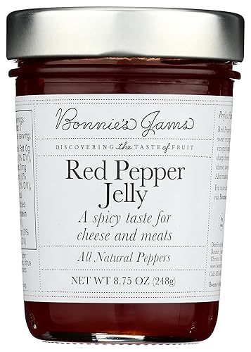 BONNIES JAMS Red Pepper Jelly, 8.75 OZ