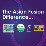 Asian Fusion Low Sodium Teriyaki Sauce, 15 Ounce - Non-GMO, Organic Certified, Kosher & Gluten Free