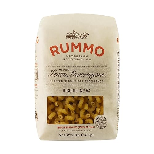 Rummo Pasta N.54 - Corkscrew Noodles, Durum Wheat Spiral Pasta, Imported from Italy - 16 Ounce (Pack of 3)