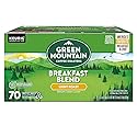 Green Mountain Breakfast Blend Coffee Keurig K-Cup Pods, Light Roast, 70/Box (5000373741)