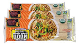 Organic Planet Whole Wheat Udon, Traditional Asian-Style Noodles, Non-GMO 8 oz (3 pack)