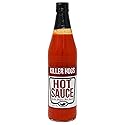 Killer Hogs Hot Sauce, Spicy Championship Grill and BBQ Condiment, Aged Red Peppers, Tangy Vinegar, and Garlic, 6 oz Bottle