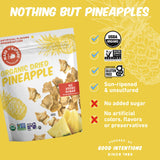 Made In Nature Organic Dried Pineapples, 7.5 Ounce (Pack of 1) - Vegan Snack, Non-GMO, Unsulfured, Gluten Free, Kosher