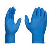 X3 Industrial Blue Nitrile Gloves, Case of 1000, 3 Mil, Size Medium, Latex Free, Powder Free, Textured, Disposable, Non-Sterile, Food Safe, X344100