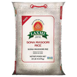 Laxmi All-Natural Sona Masoori Medium Grain Rice, 20lbs