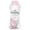 Downy Light Laundry Scent Booster Beads, Cherry Blossom Scent, 30.1 OZ, In-wash fabric beads designed to be gentle with a light boost of scent, No
