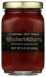 Mountain Fruit Company Rhubarb Berry Jam, 9.5 OZ
