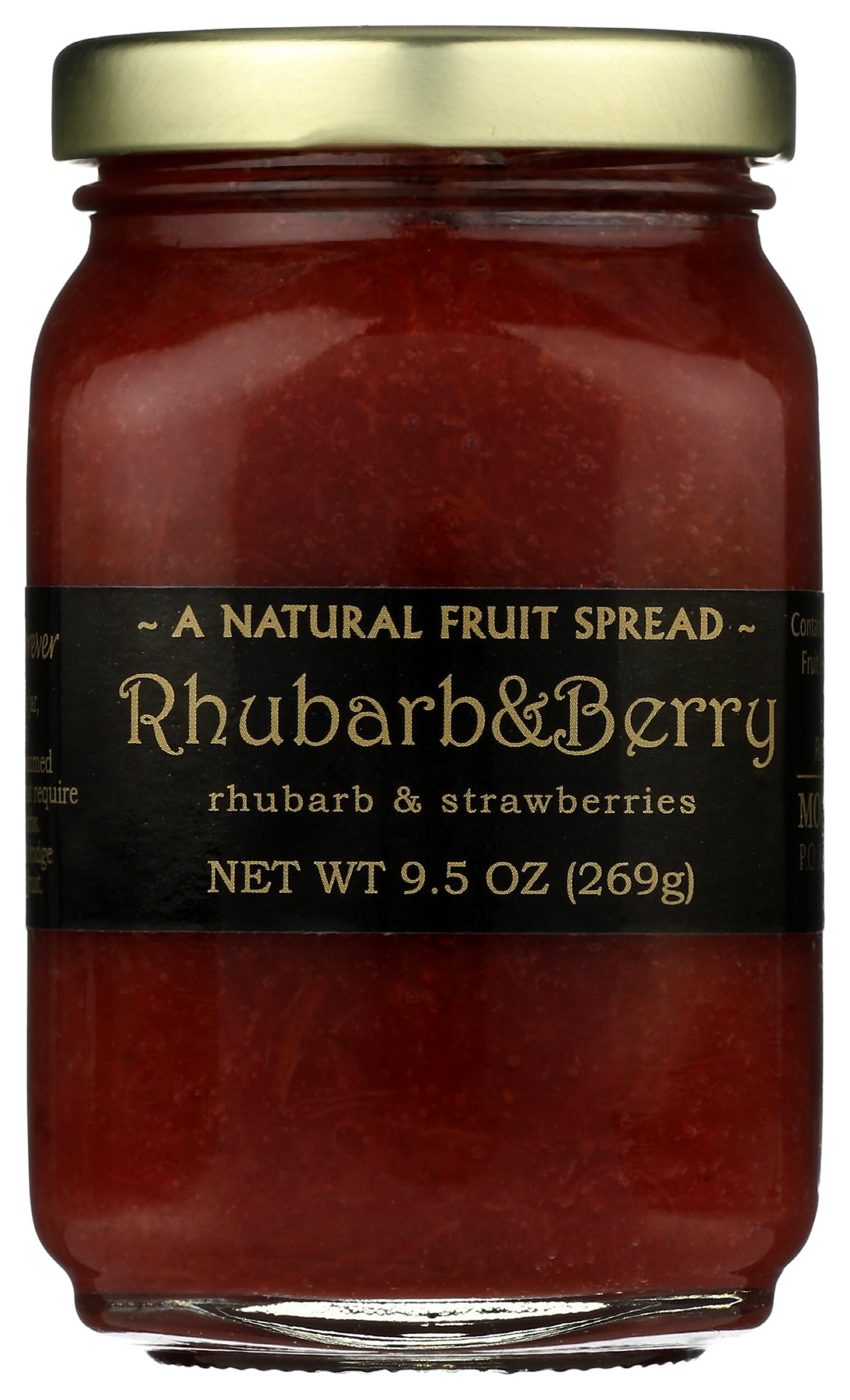 Mountain Fruit Company Rhubarb Berry Jam, 9.5 OZ