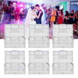 QANYEGN 12PCS Hollow Out Candy Box, Chocolate Gift Treat Boxes, Wedding Container Case for Wedding, Parties Use(Large-Sier)