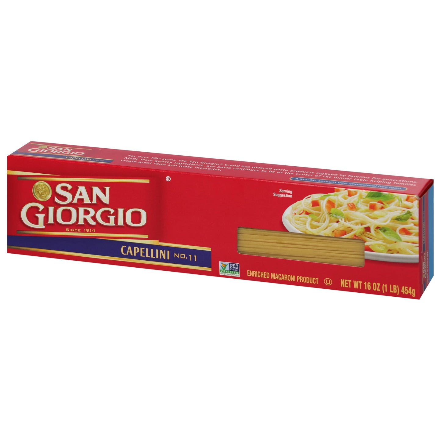 San Giorgio Capellini Pasta 16 oz