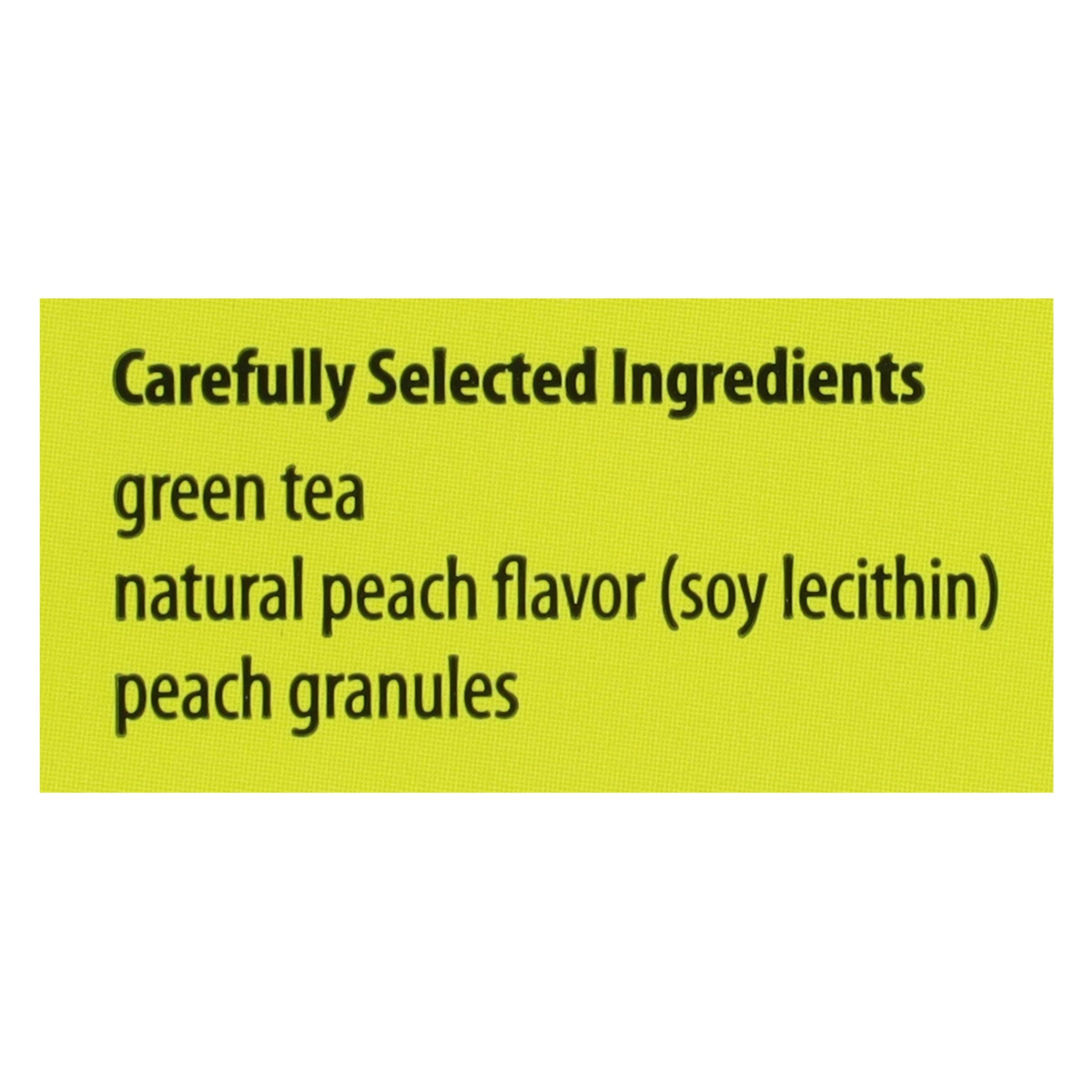 Bigelow Green Tea with Peach 20 ea (Pack of 2)