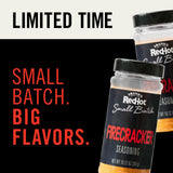 Frank’s RedHot Seasoning, Firecracker, Small Batch, Made for Chefs, Sweet & Savory Flavor for Wings, Pizza, Grilled Meat, Veggies, and More, 10.12 oz