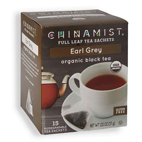 China Mist Organic Black Tea, Earl Grey (1 box)
