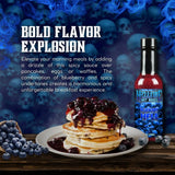 Hellfire Blueberry Hell Hot Sauce with Carolina Reaper Peppers, Gourmet, Award-Winning Fruit-Based Hot Sauce, 5 oz.