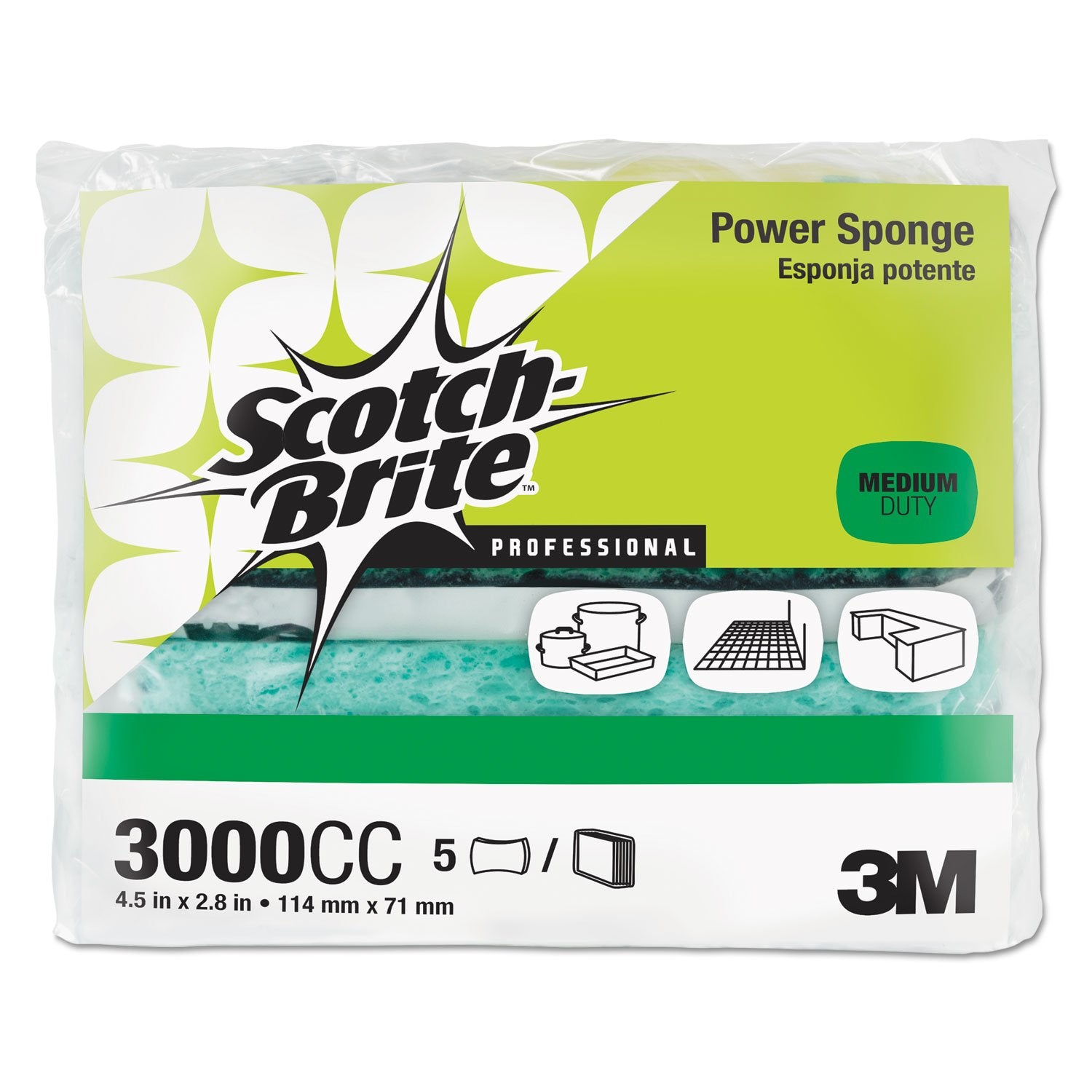 Scotch-Brite Power Sponges