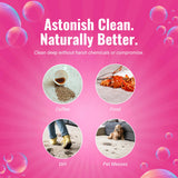 Astonish Specialist Machine Carpet Cleaner 1000ml Solution - Deep Odor Lifting Shampoo for Wool & Synthetic Rugs - Stain Remover Concentrate for Major