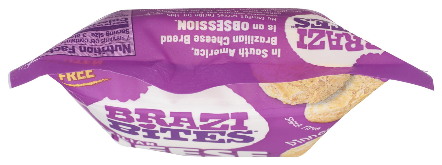Brazi Bites Garlic Asiago Brazilian Cheese Bread, 11.5 OZ