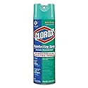 Clorox Disinfecting Spray Multi-Surface Cleaner, Kill Bacteria, Viruses and Mold, Eliminate Odors, 19 Oz - 12 Pack