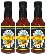 Dave's Gourmet Insanity Hot Sauce, The Original Hottest Sauce in the World, 5 Ounce (Pack of 3)